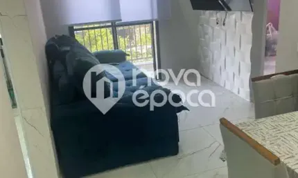 Del castilho | apartamento 2 quartos, sendo 1 suite