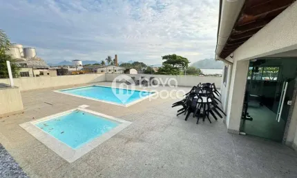 Apartamento com 2 quartos à venda na Rua Pires da Mota, Ribeira, Rio de Janeiro