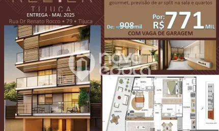 Apartamento com 2 quartos à venda na Rua Doutor Renato Rocco, Tijuca, Rio de Janeiro