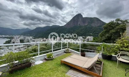 Humaitá | Apartamento Garden 3 quartos, sendo 3 suites