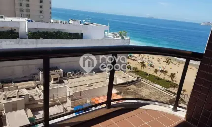 Flat com 2 quartos à venda na Avenida Vieira Souto, Ipanema, Rio de Janeiro