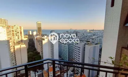 Flat com 2 quartos à venda na Avenida Princesa Isabel, Copacabana, Rio de Janeiro