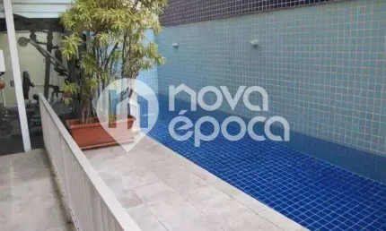 Flat com 1 quarto à venda na Rua Custódio Serrão, Lagoa, Rio de Janeiro