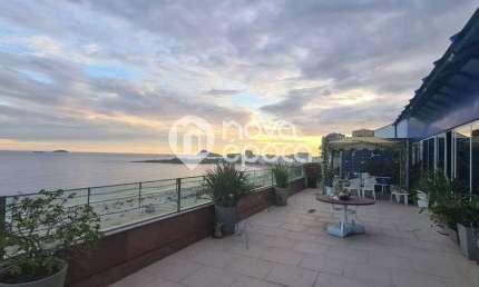Cobertura com 4 quartos à venda na Avenida Atlântica, Copacabana, Rio de Janeiro