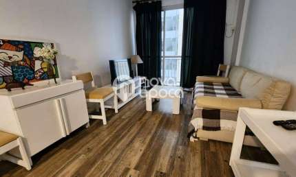 Flat com 1 quarto à venda na Rua Xavier da Silveira, Copacabana, Rio de Janeiro