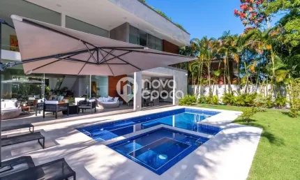Casa com 5 quartos à venda na Estrada da Canoa, São Conrado, Rio de Janeiro