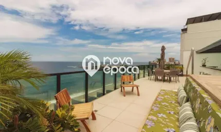 Cobertura com 4 quartos à venda na Avenida Atlântica, Copacabana, Rio de Janeiro