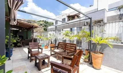 Cobertura com 3 quartos à venda na Rua Aquidabã, Méier, Rio de Janeiro