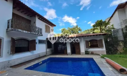 Casa com 5 quartos à venda na Rua Itamonte, Cosme Velho, Rio de Janeiro
