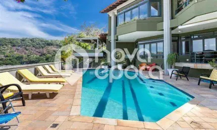 Casa com 4 quartos à venda na Rua Stefan Zweig, Laranjeiras, Rio de Janeiro