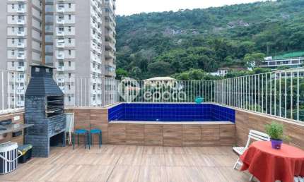 Cobertura com 4 quartos à venda na Rua Pereira da Silva, Laranjeiras, Rio de Janeiro