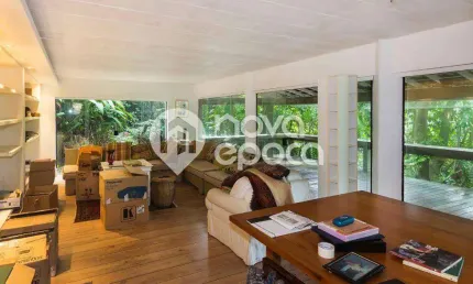Casa com 4 quartos à venda na Estrada da Canoa, São Conrado, Rio de Janeiro