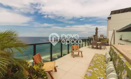 Cobertura com 4 quartos à venda na Avenida Atlântica, Copacabana, Rio de Janeiro