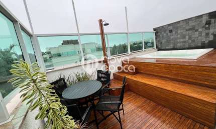 Recreio dos Bandeirantes | Cobertura 4 quartos, sendo 2 suites