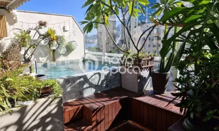 Cobertura com 4 quartos à venda na Rua Engenheiro Marques Porto, Humaitá, Rio de Janeiro