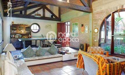 Casa com 4 quartos à venda na Rua Professor Olinto de Oliveira, Santa Teresa, Rio de Janeiro
