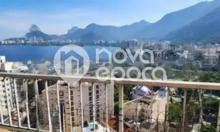 Cobertura com 5 quartos à venda na Rua Baronesa de Poconé, Lagoa, Rio de Janeiro