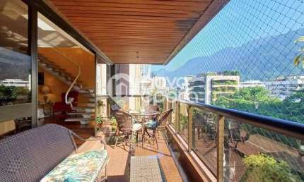 Cobertura com 4 quartos à venda na Avenida Alexandre Ferreira, Lagoa, Rio de Janeiro