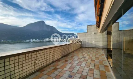 Cobertura com 3 quartos à venda na Avenida Epitácio Pessoa, Lagoa, Rio de Janeiro