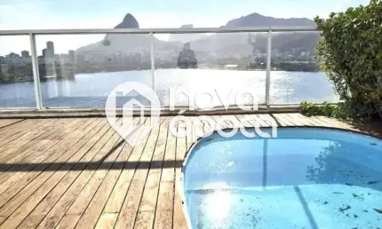 Cobertura com 4 quartos à venda na Avenida Epitácio Pessoa, Lagoa, Rio de Janeiro