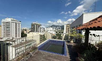 Jardim Botânico | Cobertura 5 quartos, sendo 2 suites