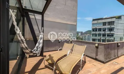 Cobertura com 2 quartos à venda na Rua do Humaitá, Humaitá, Rio de Janeiro