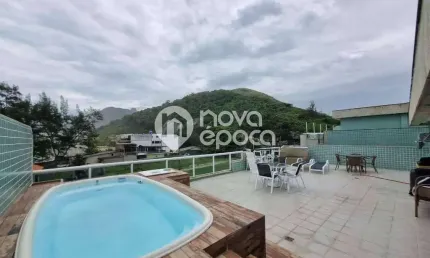 Recreio dos bandeirantes | cobertura 2 quartos, sendo 1 suite