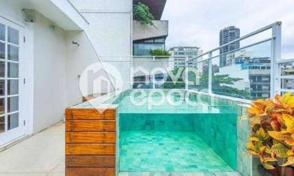 Cobertura com 4 quartos à venda na Rua Carlos Gois, Leblon, Rio de Janeiro