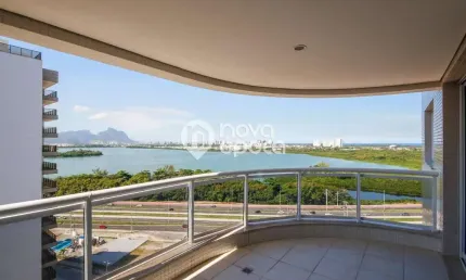 Barra da tijuca | cobertura 3 quartos, sendo 1 suite