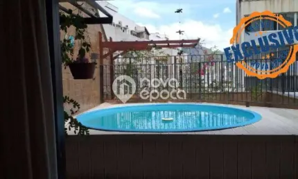 Cobertura com 4 quartos à venda na Rua Desembargador Izidro, Tijuca, Rio de Janeiro