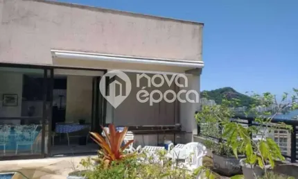 Jardim botânico | cobertura 5 quartos, sendo 1 suite