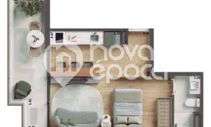 Apartamento com 1 quarto à venda na Rua Barão da Torre, Ipanema, Rio de Janeiro