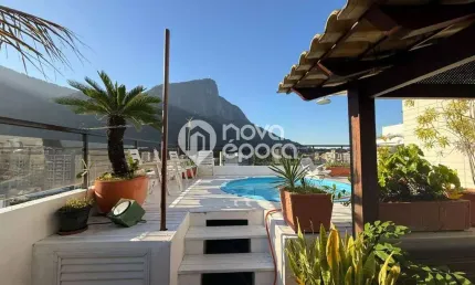 Apartamento com 3 quartos à venda na Avenida Lineu de Paula Machado, Lagoa, Rio de Janeiro