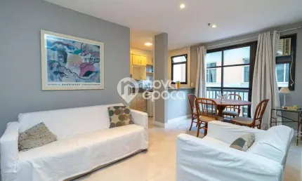 Flat com 1 quarto à venda na Rua Assis Bueno, Botafogo, Rio de Janeiro