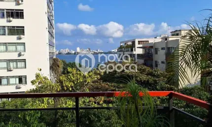 Apartamento com 4 quartos à venda na Avenida Lineu de Paula Machado, Lagoa, Rio de Janeiro