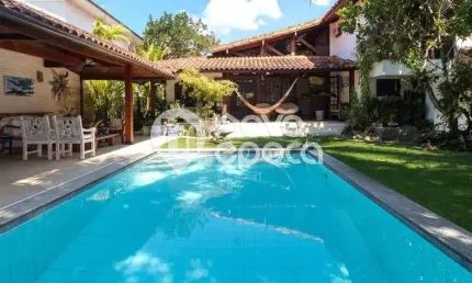 Recreio dos bandeirantes | casa 4 quartos, sendo 4 suites