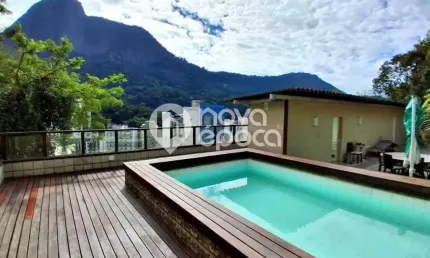 Casa com 4 quartos à venda na Rua Casuarina, Humaitá, Rio de Janeiro