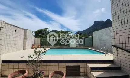 Barra da tijuca | cobertura 4 quartos, sendo 4 suites