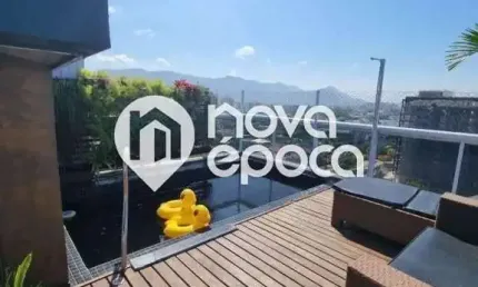 Recreio dos bandeirantes | cobertura 4 quartos, sendo 1 suite