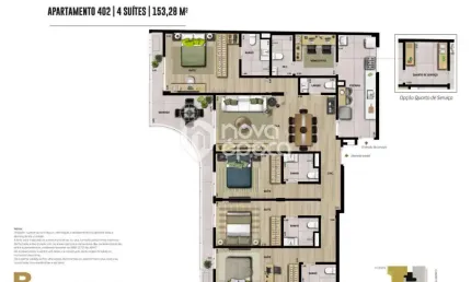 Apartamento com 4 quartos à venda na Rua Paulo Barreto, Botafogo, Rio de Janeiro