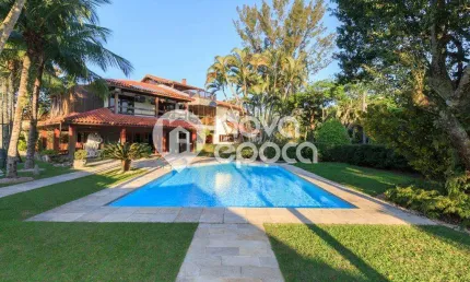 Casa em condomínio fechado com 6 quartos à venda na Avenida Prefeito Dulcídio Cardoso, Barra da Tijuca, Rio de Janeiro