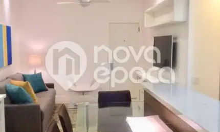 Flat com 1 quarto à venda na Rua João Líra, Leblon, Rio de Janeiro