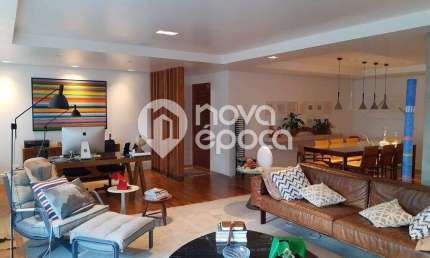 Apartamento com 4 quartos à venda na Avenida Afrânio de Melo Franco, Leblon, Rio de Janeiro