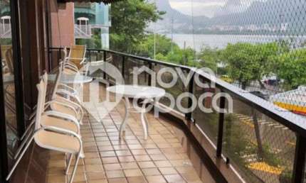 Apartamento com 4 quartos à venda na Rua Fonte da Saudade, Lagoa, Rio de Janeiro