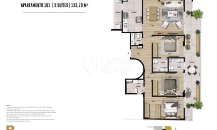 Apartamento com 3 quartos à venda na Rua Paulo Barreto, Botafogo, Rio de Janeiro