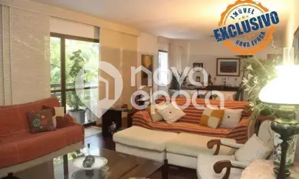Apartamento com 4 quartos à venda na Avenida Alexandre Ferreira, Lagoa, Rio de Janeiro