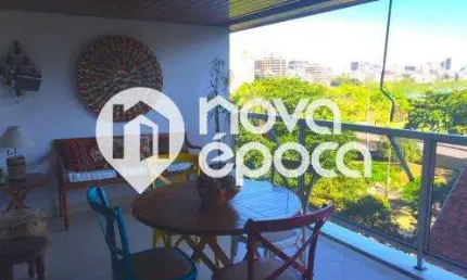 Apartamento com 4 quartos à venda na Praça Benedito Cerqueira, Lagoa, Rio de Janeiro