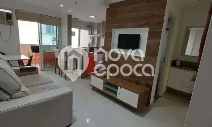 Apartamento com 1 quarto à venda na Rua Custódio Serrão, Lagoa, Rio de Janeiro