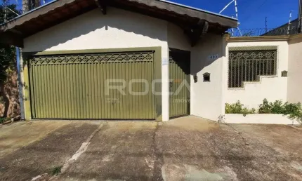 Casa à venda e locação no Planalto Paraíso, São Carlos: 3 dormitórios e 2 vagas