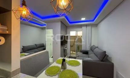 Apartamento de 2 dormitórios no Jardim Jóckei Club A - São Carlos